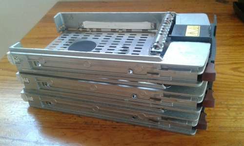 HP Server SCSI Hard Drive Hot Swap Caddys