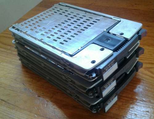 HP Server SCSI Hard Drive Hot Swap Caddys