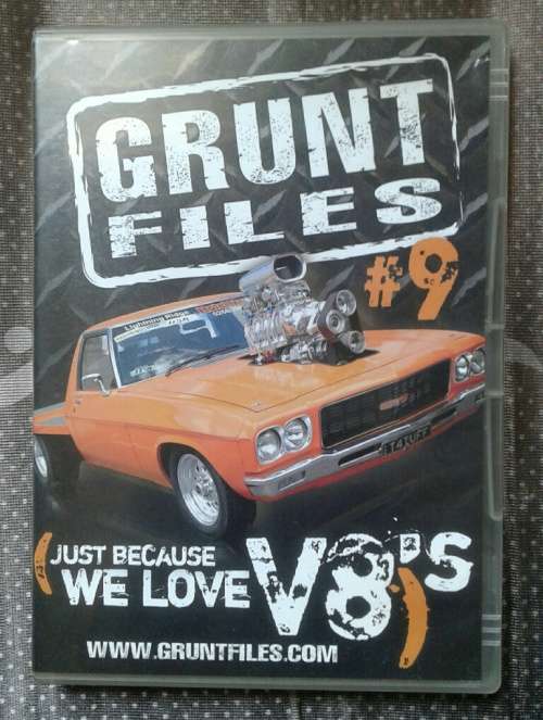 Grunt Files Vol 9 - V8 Burnout Festival Dvd