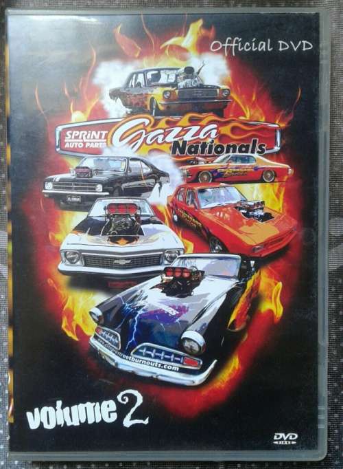 Gazza Nationals Vol 2 - V8 Burnout Festival Dvd