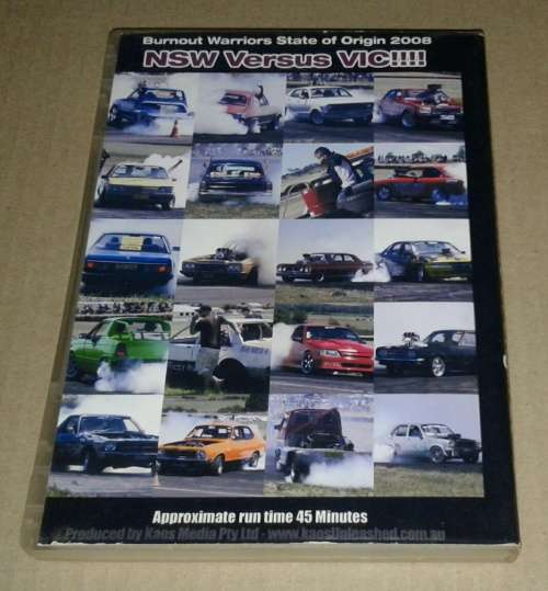 Burnout Warriors Motorvest - V8 Burnout Festival Dvd