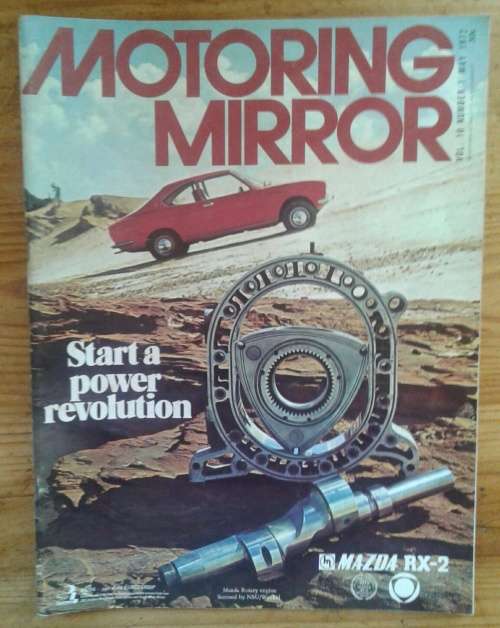 Motoring Mirror Magazine May 1972 South Africa