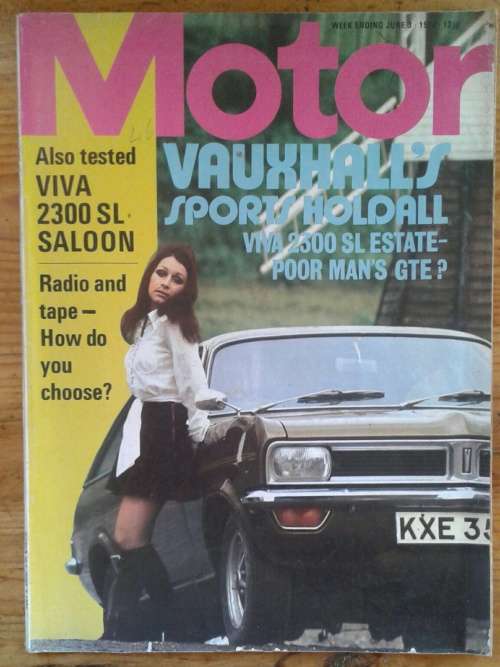 Motor Magazine June 3rd 1972 U.K