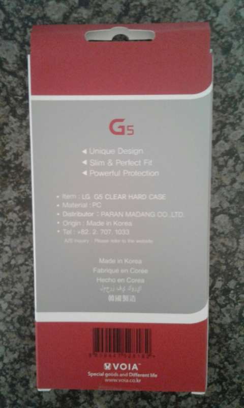 Bulk lot of 10 Clear Hard Protection Case Covers for LG G5