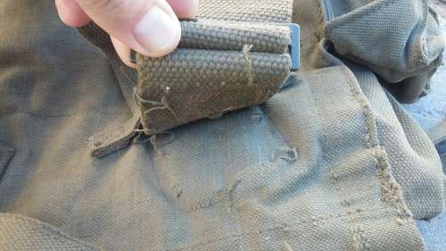 SADF Webbing Back Pack Grootsak