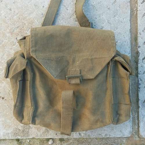 SADF webbing patrol bag patrolliesak with sling