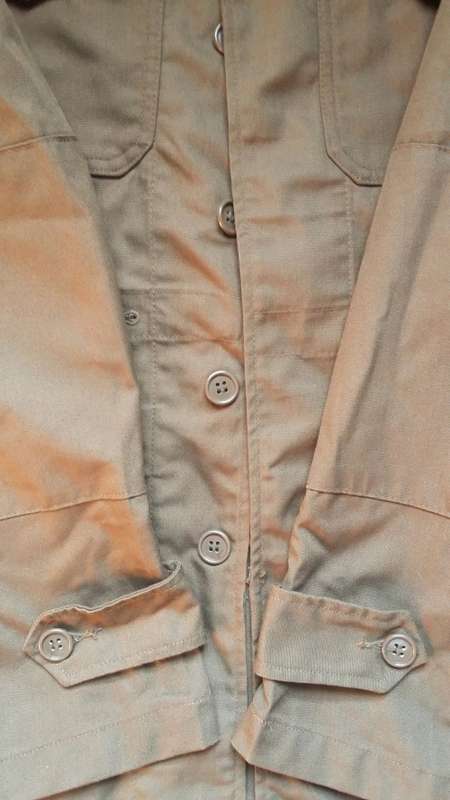SADF brown nutria bush jacket size Small like new
