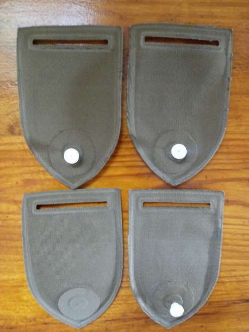 4 x SA Army HQ Tupperware Shoulder Flashes