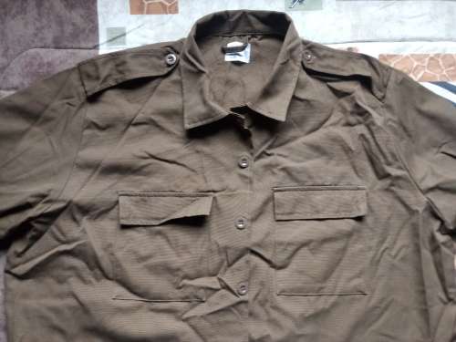 SANDF nutria long sleeve shirt size 127 XXL LIKE NEW