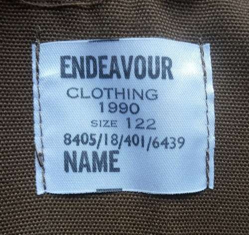 SADF Browns Long Sleeve Shirt Size 112 Like New