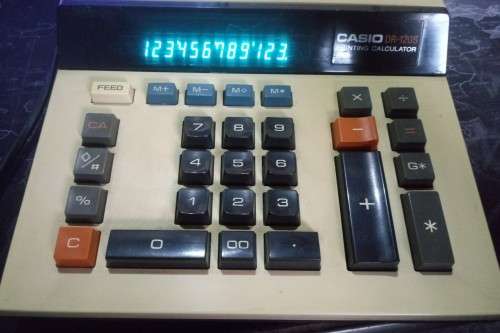 Casio Dr-120s Printing Calculator