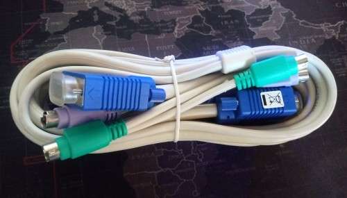 3-in-1 PS2 & VGA Cable 1.8m