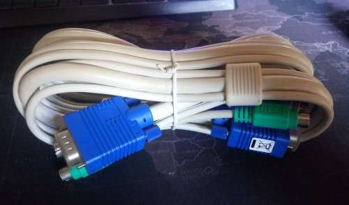 3-in-1 PS2 & VGA Cable 1.8m
