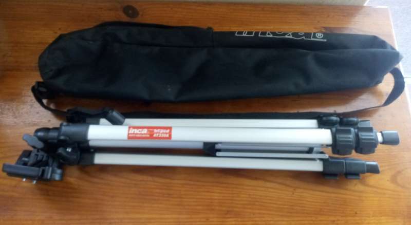 INCA AT330A Silver Aluminium Camera Tripod New