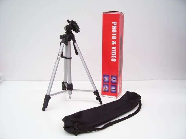 INCA AT330A Silver Aluminium Camera Tripod New