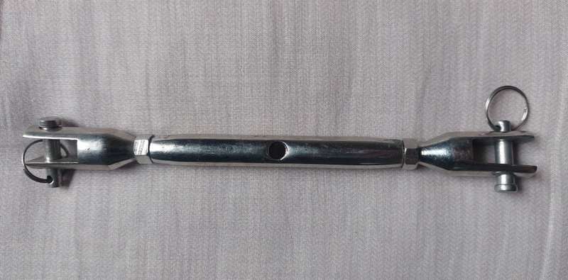Turnbuckle Fork and Fork SS 6mm x6
