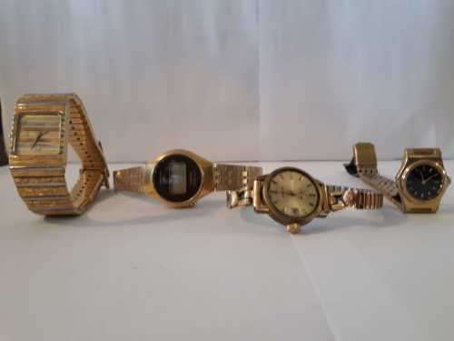 Crazy R1 Start Auction!   4 Ladies Watches for Spare Parts