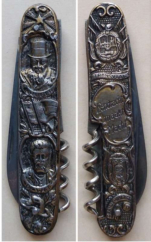 Crazy R1 Start Auction!  Paul Kruger Vintage Boer War Pocket Knife