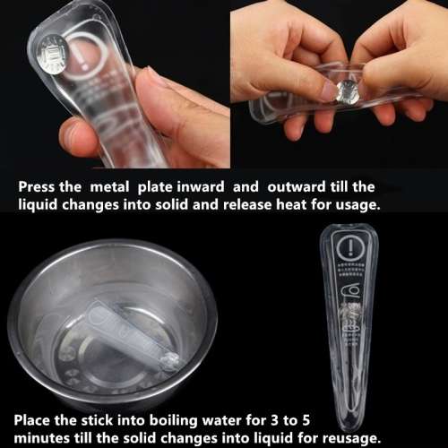 Safety Heating Stick (Crystalization releases heat)