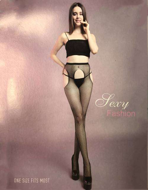 Sexy 4-Side Opened  Net Pantyhose- Any 3 Items Free Shipping Promotion