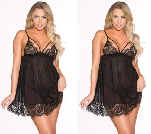 BIG Sizes Lace Night Skirts (3XL, 5XL and 6XL)