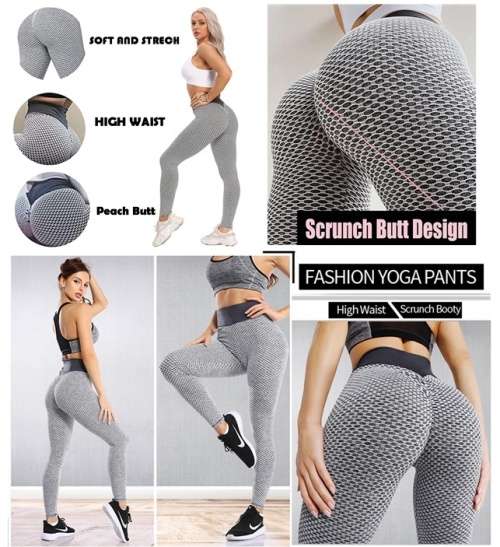 Honeycomb Bubble Yoga Pants