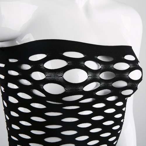 Sexy Mesh Style Sheath Dress