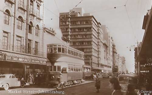 collection of Four  Johannesburg Postcards