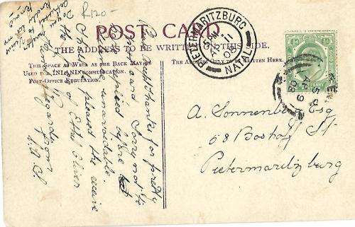 Church Street Cradock postcard