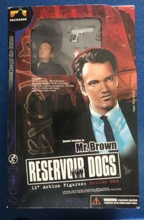 Quinton Tarantino Figure from Reservoir Dogs - Mr Brown! 1/6 scale