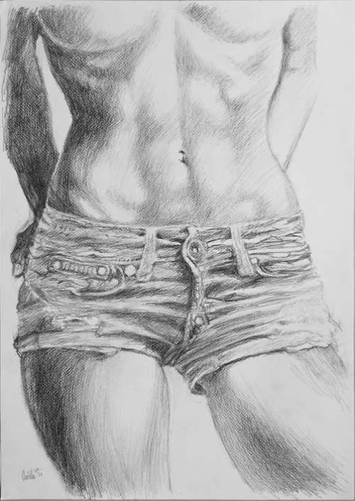 Denim Girl - Art of the Week Special!