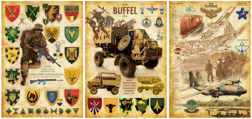 Special Combined Auction - 3 Military prints