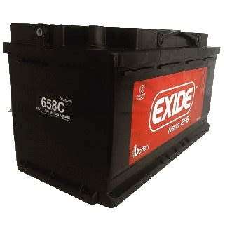 EXIDE 658C - 12V Car Battery