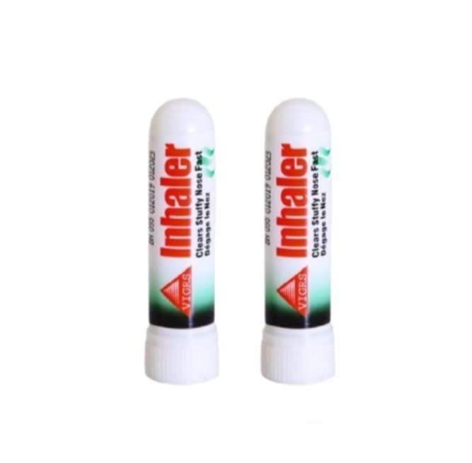 Mint Cylinder Nasal Inhaler - 2 Pack