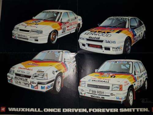 VAXHAUL/ OPEL POSTER