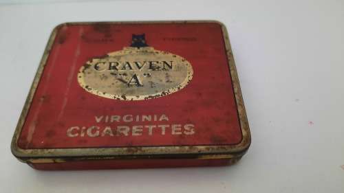 CRAVEN A TIN BOX