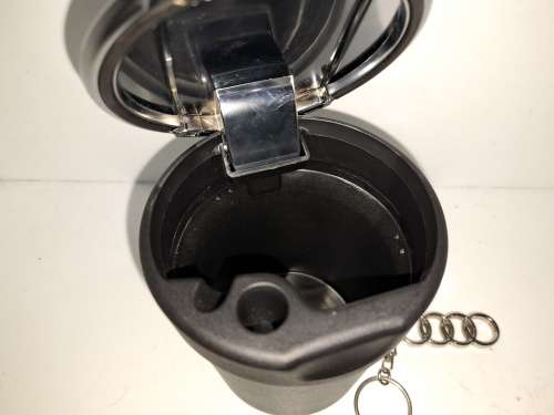 AUDI SIGARETTE ASHTRAY FOR A3 WITH KEY RING