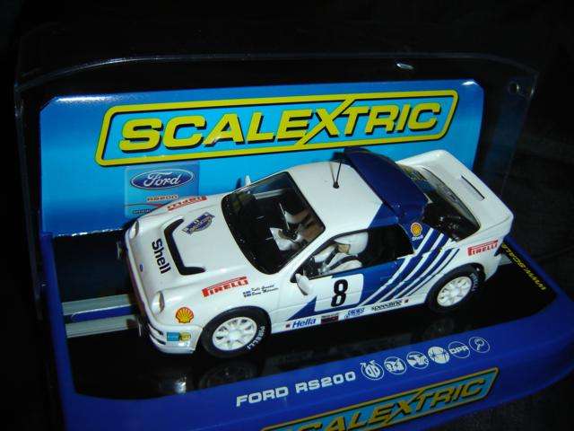 SCALEXTRIC FORD RS200 RALLY