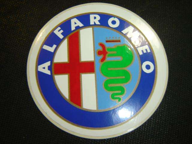 ALFA ROMEO LICENSE DISK HOLDER STICKER