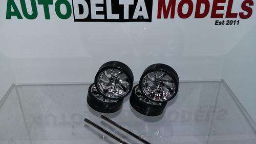 PARTS - 8 SPOKE RIM SET 4 RIMS * FREE SHIPPING SA *