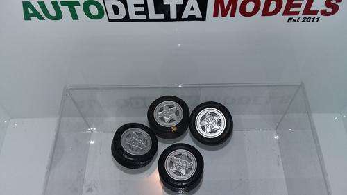 PARTS - RIM SET 4 RIMS - FERRARI * FREE SHIPPING SA *