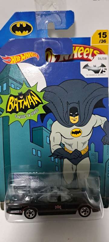 HOT WHEELS BATMAN CLASSISC TV SERIES - 75YEARS OF BATMAN 4/8