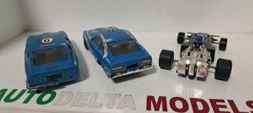 SCALEXTRIC 2 X DATSUN 240 AND LOTUS F1