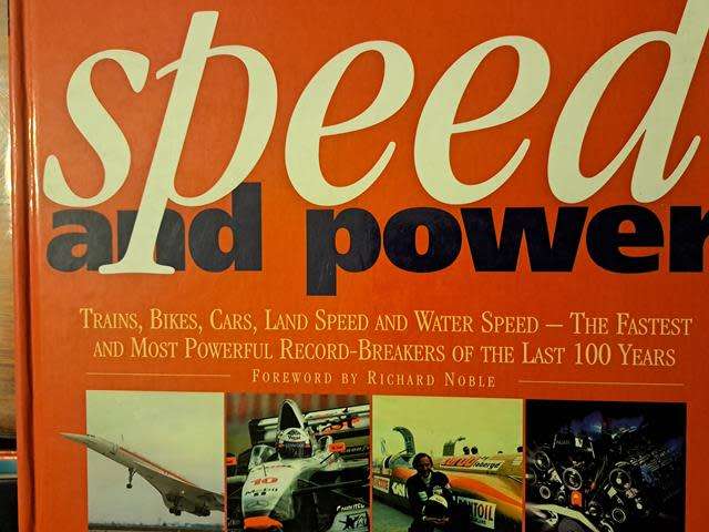 SPEED AND POWER - BOOK OF RECORDS