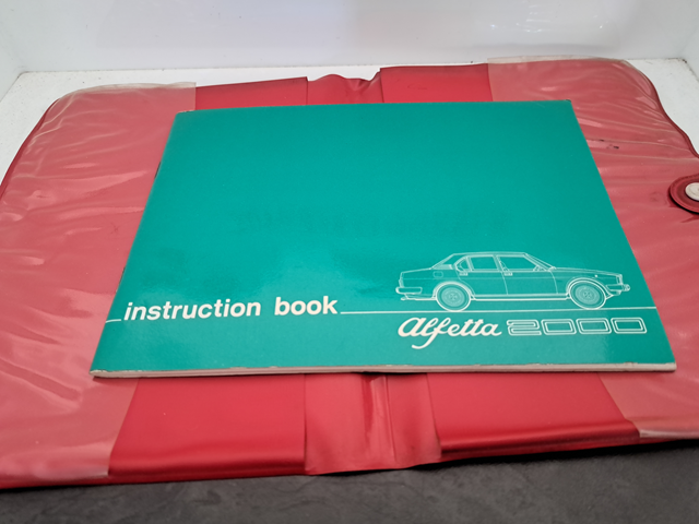 ALFA ROMEO ALFETTA OWNERS MANUAL