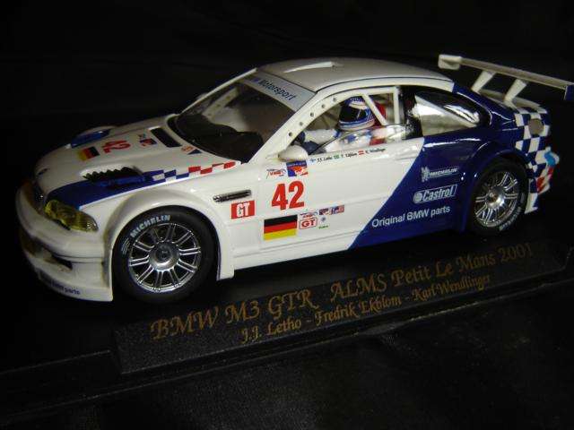 Fly Bmw M3 Gtr ALMS Petit Le Mans 1:32 scale slot car
