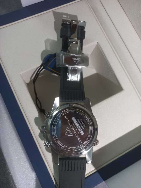 Luxury Men`s Watch - Christophe Duchamp Velocity V1 (Black)