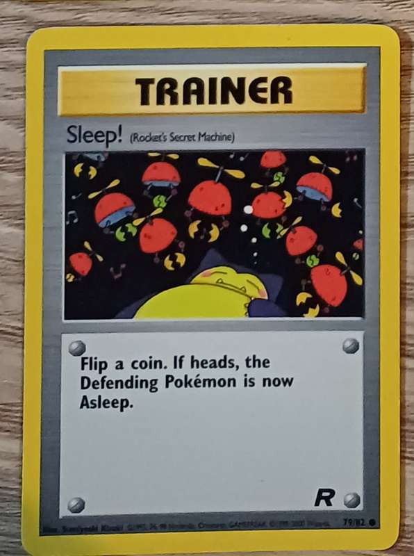 POKEMON Team Rocket Trading Cards (Price per card)