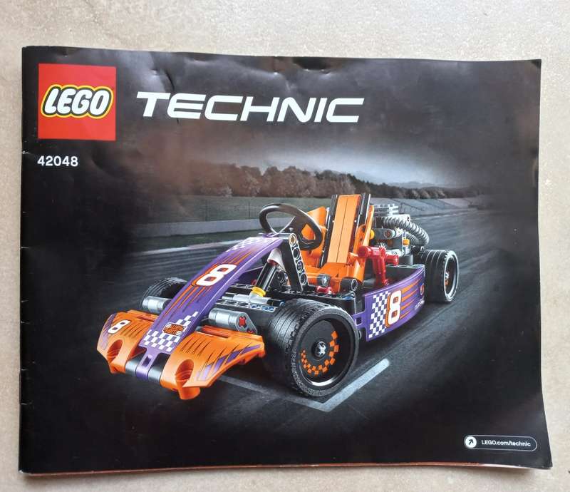 LEGO Technic Race Kart (42048) Retired - 345 pieces