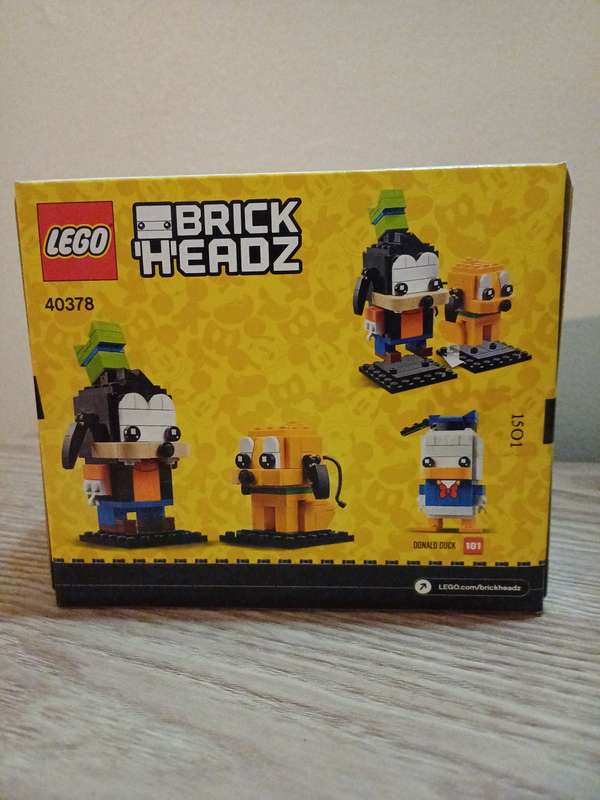 LEGO BrickHeadz Goofy & Pluto (40378) - 214 pieces